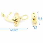Closure with Screws Lock Clasp